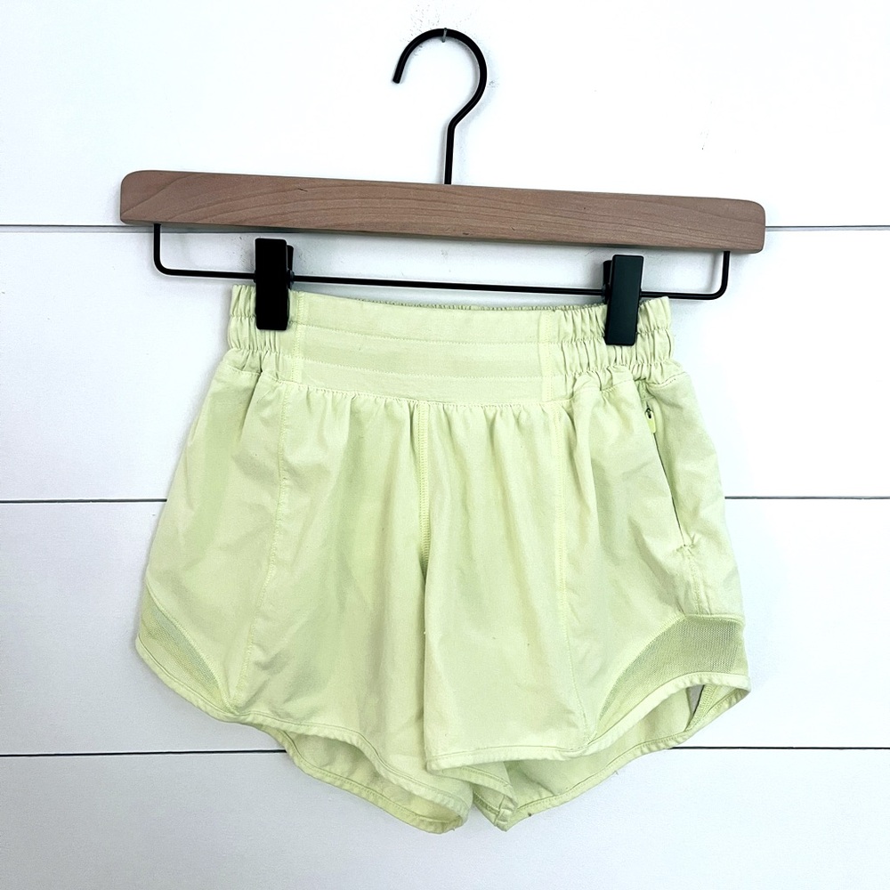 Lululemon Hottie Hot 4” Shorts Faded Zap
